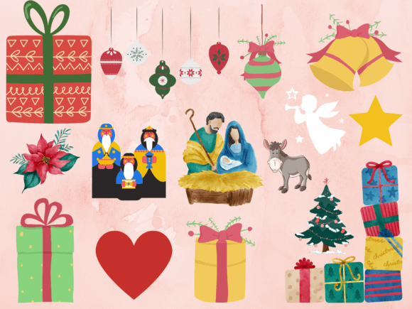 Christmas Atmosphere: Festive Illustrations for Blogs