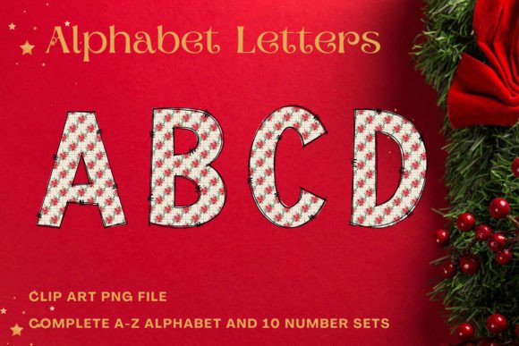 Christmas Doodle Alphabet Sublimation7 Review