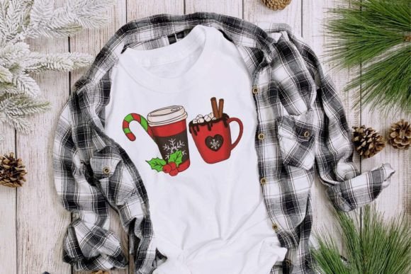 Review: Christmas Coffee Cups Sublimation for Embroidery