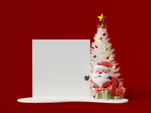 Review: Christmas Theme 3d Banner Illustrations