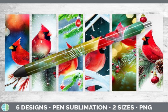 Reviewing Christmas Cardinals Pen Wraps Epoxy Su