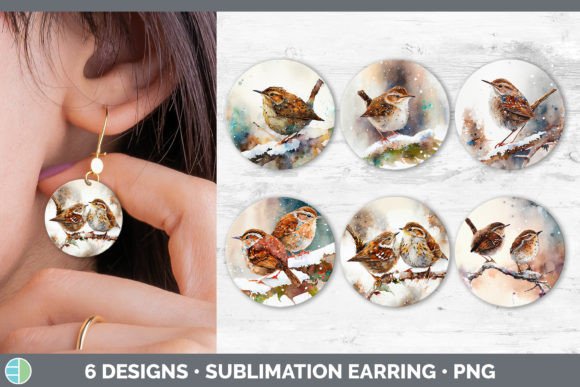Reviewing Christmas Wren Round Earring Sublimati