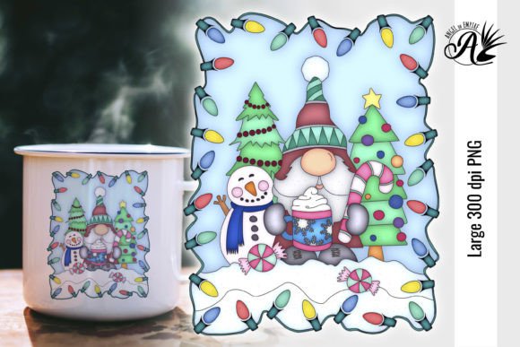 Santa Gnome and Snowman Christmas Art: A Designer’s Review