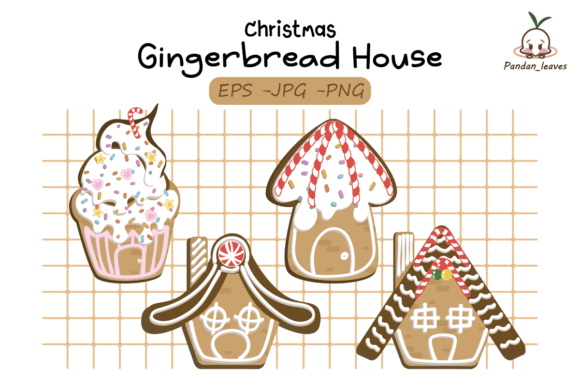 Sweet Christmas Gingerbread House: Holiday Illustrations Review